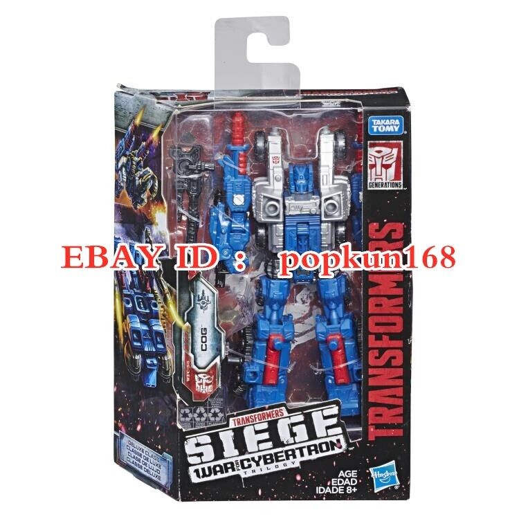 New Transformers Hasbro Cog Siege War G1 Deluxe Class Action Figure Kids Toys