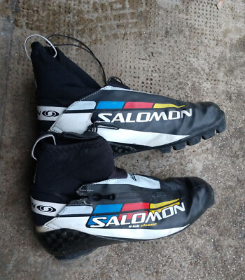 Salomon SLab Carbon Cross Country Ski Boots 41 26cm Cross Country Ski Boots SNS Pilot