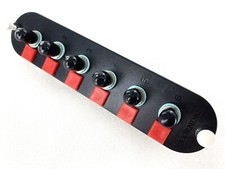 Used - Corning CCH-CP06-H3 Panel ST Multimode, Simplex, 6 Fiber OM3/OM4, 50 um