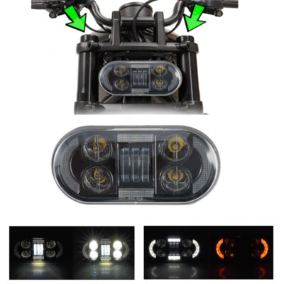 LED Headlight DRL With Turn Lamp Headlamp For Harley Sportster