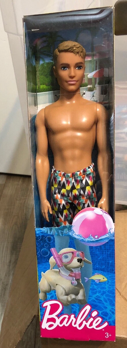 Lote de Mu ecas Barbie Ken Cabello Rubio Verano Playa Traje de Ba o Ba os Piscina Ba era Nuevo