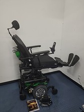 PRIDE QUANTUM Q6 HD WHEELCHAIR POWER SEAT LIFT, TILT,RECLINE, LEG, 22" 450 Lbs