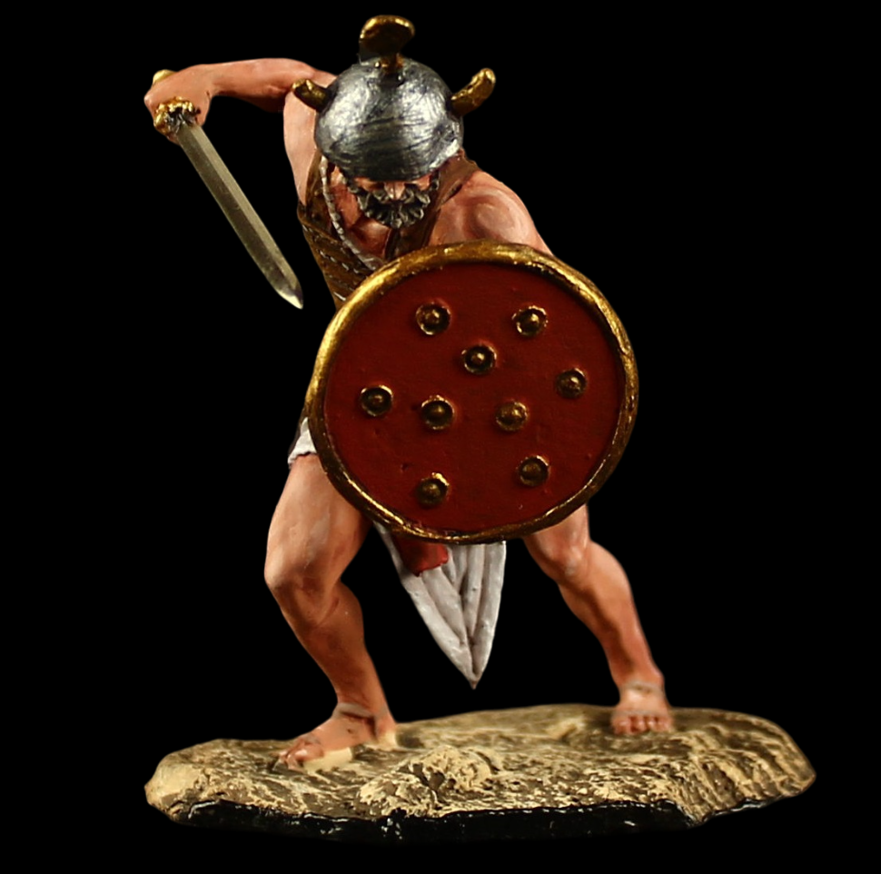 Tin soldier Collectible Sherden warrior, XIII-XII cc. B.C. Ancient Egypt