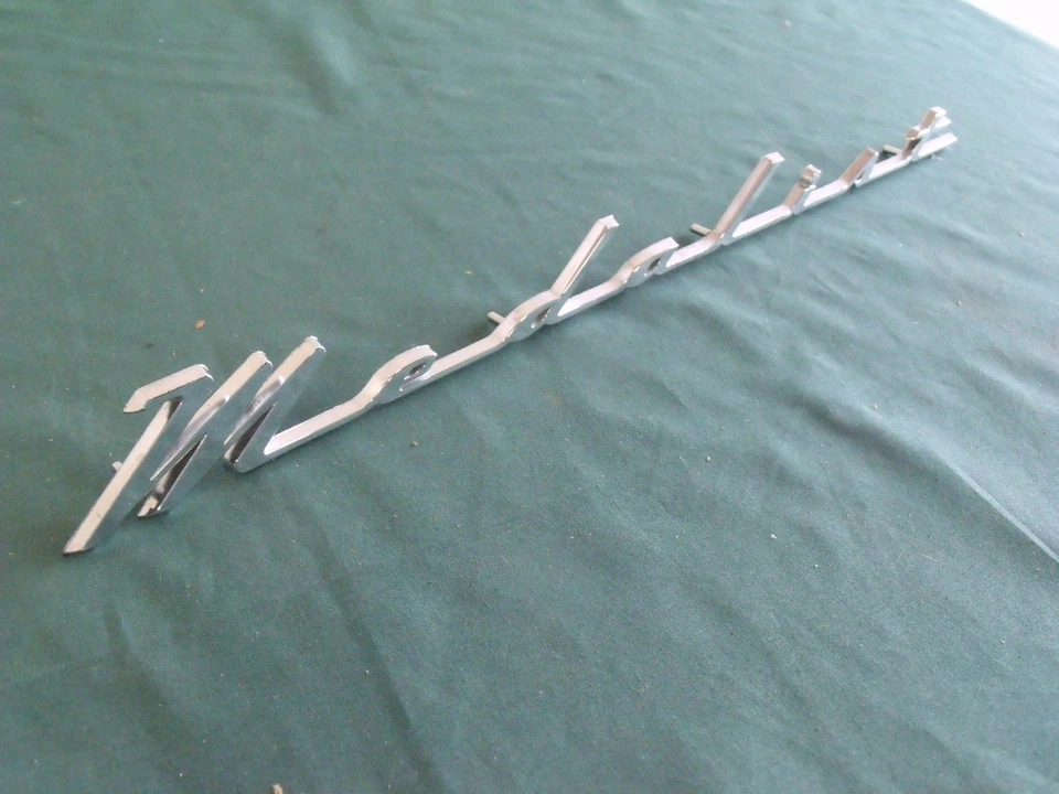 Placa de identificación Mercury Medalist 1956 nuevo de lote original FoMoCo 56 Foto 3 de 4