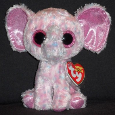 TY BEANIE BOOS - ELLIE the 6'' ELEPHANT- MINT with MINT TAGS