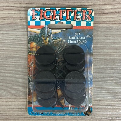 Fighter SB7 Slotta Base 25Mm Rund (20) Slotta Basen Citadel Miniaturen Warhammer