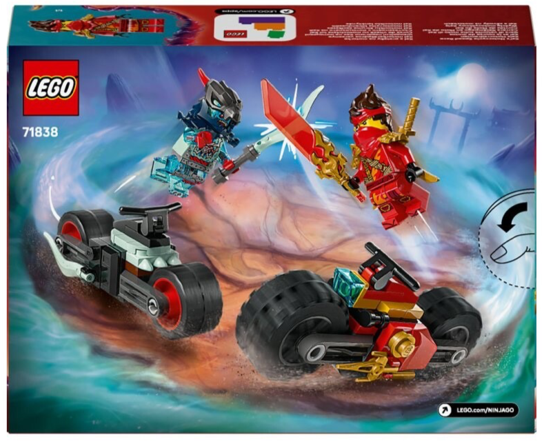 LEGO Ninjago 71838 Kai's Motorcycle Speed Race 79 pcs Toy Building