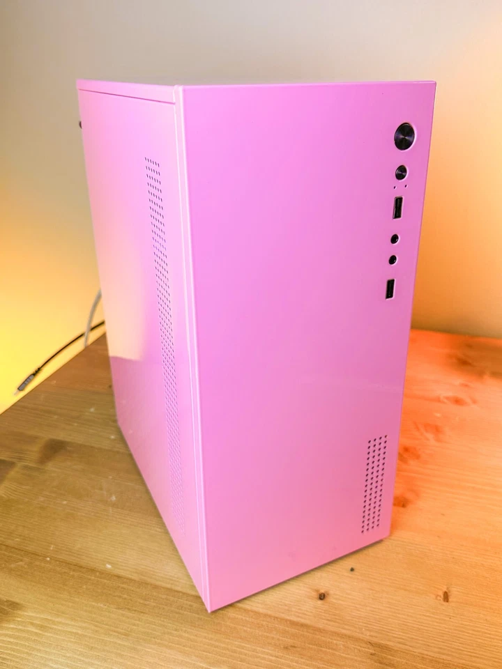 Custom PINK Compact Gaming PC Intel i7 - 16GB RAM  Nvidia Quadro K2000 SSD + 1TB - Image 2 of 4