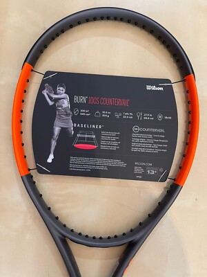 Wilson BURN 100S Tennis Racket Racquet 100sq 300g 16x18 G2