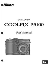 Nikon CoolPix P5100 Digital Camera User Guide Instruction Manual