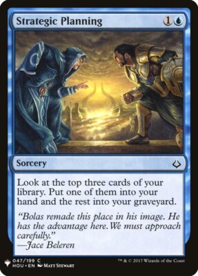 4x Strategic Planning NM-Mint, English Mystery Booster / The List MTG Magic 
