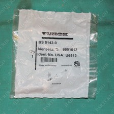 Turck, BS5143-0, U6513, Wireable Connector 4p 4 Pin Male Plug Field Wire Solder