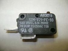 NMD SZM-V21-FC-93 NORMALLY OPEN MICROWAVE OVEN DOOR MICRO SWITCH FC93
