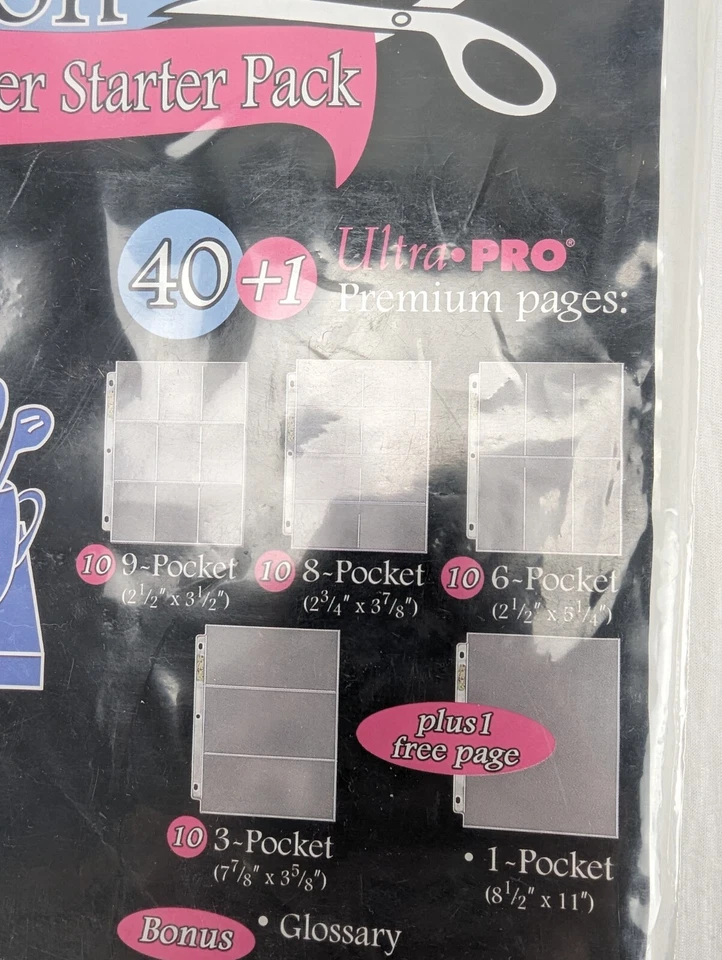 Ultra Pro Cupón Ahorrador Starter Pack 40+ Páginas Premium Organizando Nuevo Foto 3 de 4