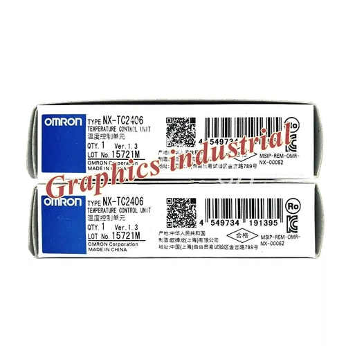 Brand New New In Box Original Omron NX-TC2406 Temperature control unit NX-TC2406