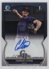 2023 Bowman Chrome Prospect Auto Connor Staine #CPA-CSE Auto 14md