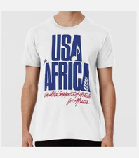 Usa For Africa S to 3XL Made in the USA T-Shirt