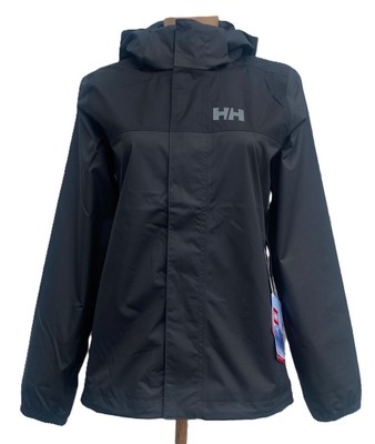 Helly Hansen Girls EBONY Rain Jacket $95, Size: 16