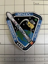 Authentic SPACEX Employee Serial Numbered Falcon 9 Mission Patch Formosat-5