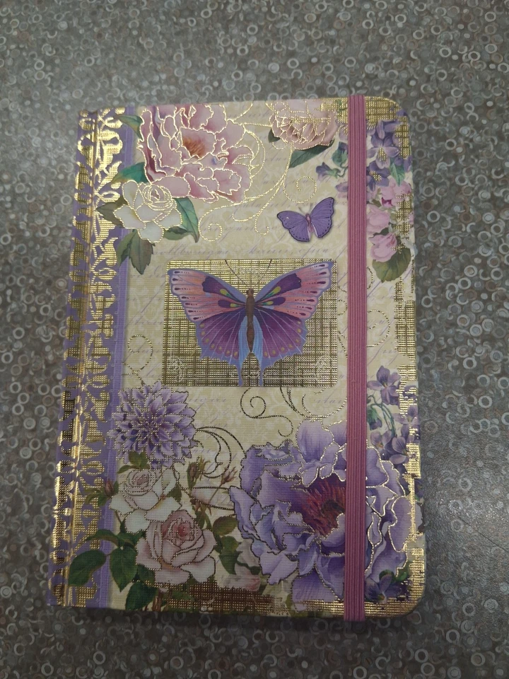 100 Page Lined Journal Notebook for Women & Men, Hardcover A5, C-Butterfly  - Image 4 of 4