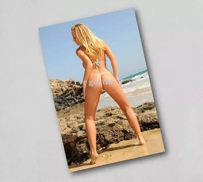 Kühlschrankmagnet Nackte Frau Babes Am Strand Aktdruck Kunst 8044