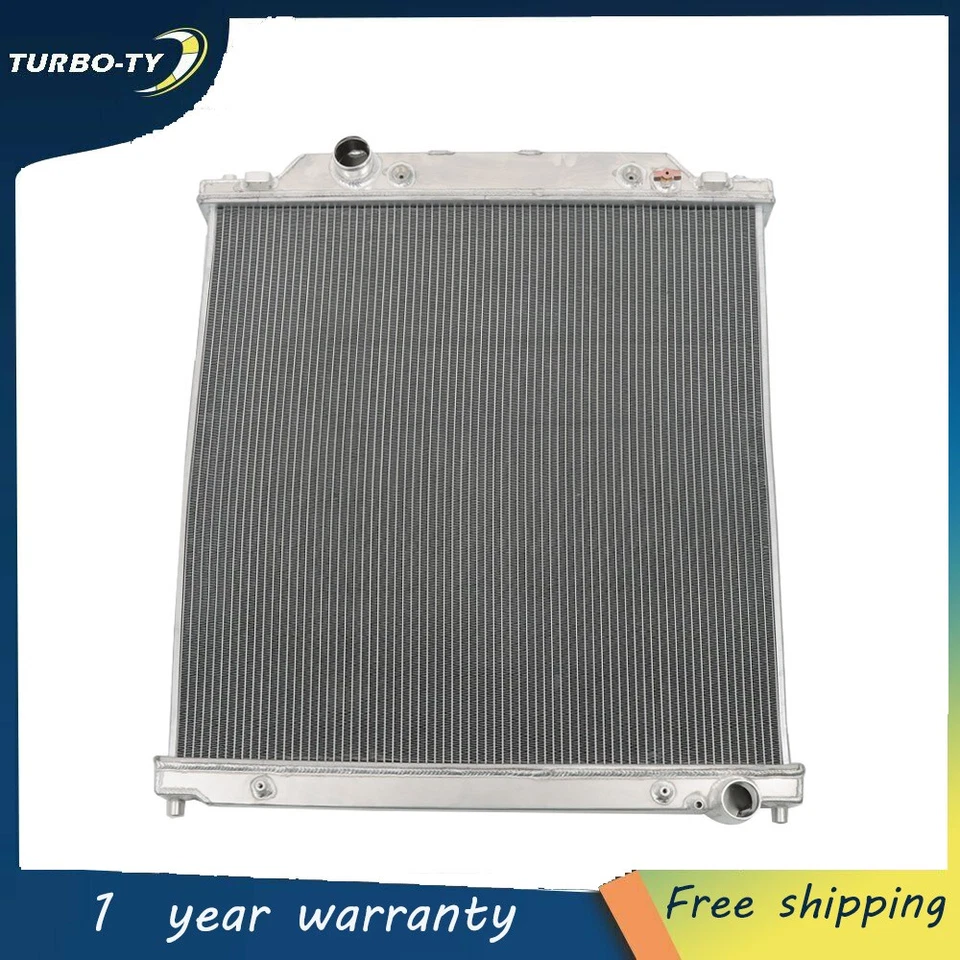 3 Row Aluminum Radiator Fit For Ford F250 F350 F450 2003-2007 6.0L Powerstroke Foto 2 de 4