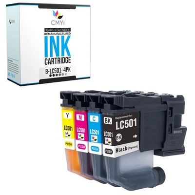 Compatible Black Color Ink Lot fits Brother LC501 MFC-J1260DW J1360DW J1410DW