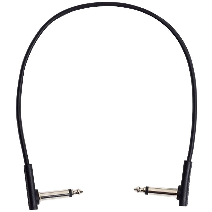 Плоский соединительный кабель Patchkabel RockBoard Черный, 30 см, Соединительный кабель NEU