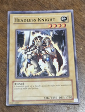 Headless Knight 1st Ed. YuGiOh Labyrinth of Nightmare #LON-054 2003