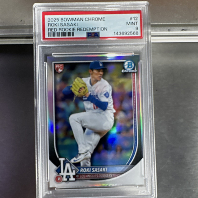 Roki Sasaki 2025 Bowman Bowman Chrome