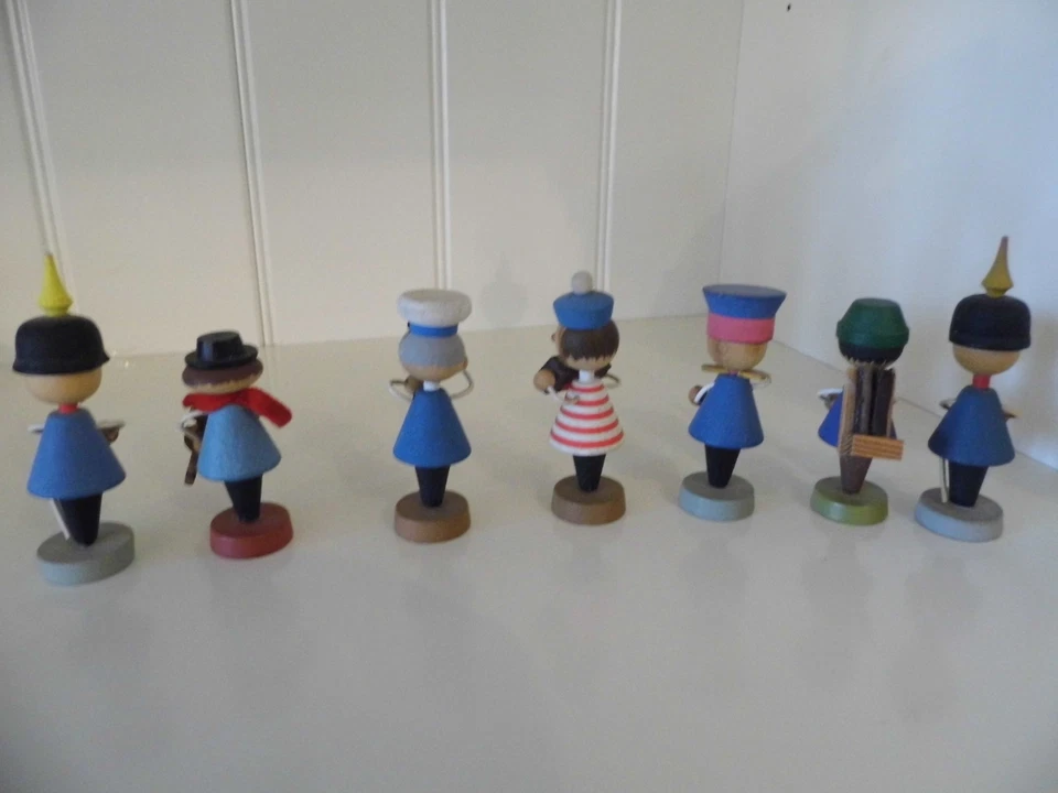 DDR  7 Miniaturfiguren VERO Expertic  orginal Erzgebirge  - Bild 4 von 4