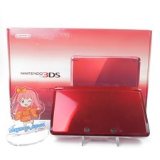 【Eccellente】 Console Nintendo 3DS Flare Red Edizione Giapponese #RET1218/03