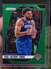 2024-25 Panini Prizm Karl ANTHONY Towns Green Parallel Knicks NBA