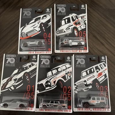 2023 Matchbox 70 Years Silver Special Edition Series 