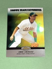 Eric Chavez 2008 Finest Topps Team Favorites Oakland Athletics #TF-EC X41