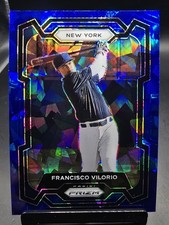 2024 Panini Prizm #236 Francisco Vilorio Blue Ice Prizms