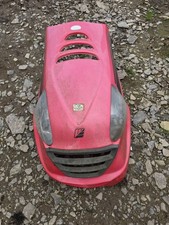 efco ride on lawn mower engine cover bonnet lights hood
