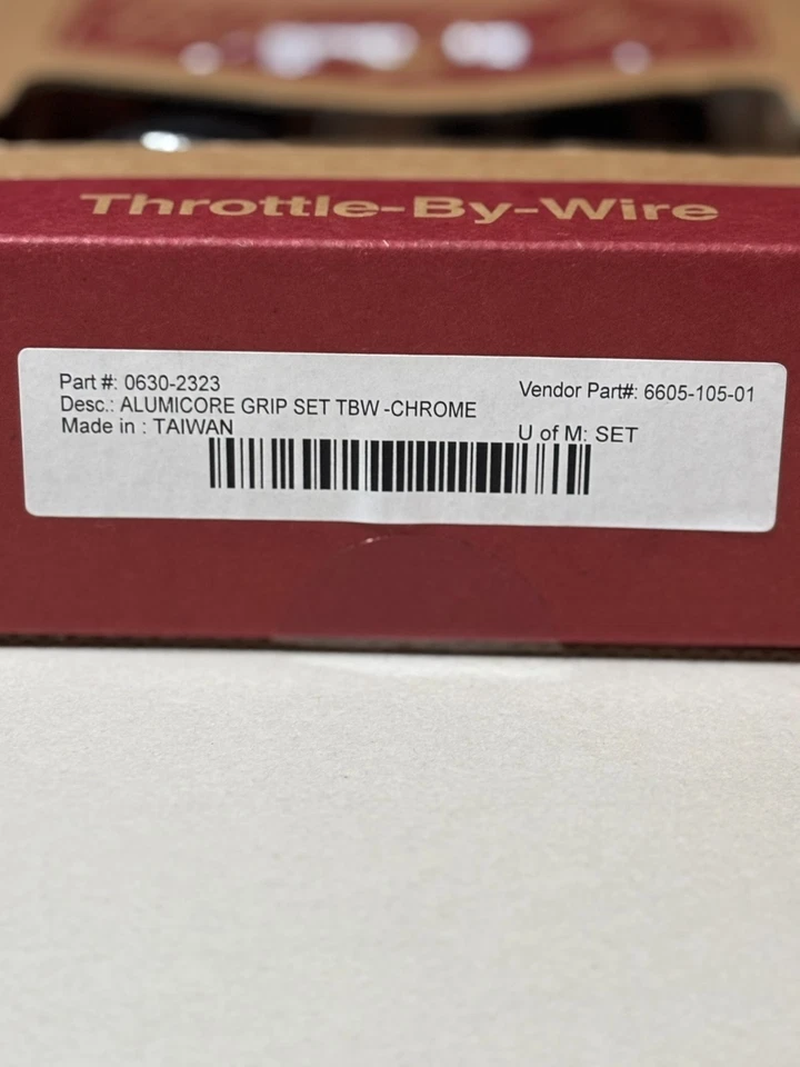 Empuñaduras cromadas para motocicleta Biltwell Alumicore TBW - acelerador por cable - nuevas Foto 4 de 4