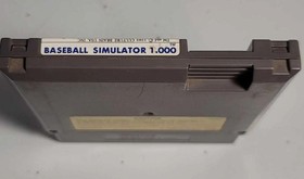 Baseball Simulator 1000 (Nintendo NES, 1990) Untested