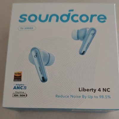 soundcore Liberty 4 NC In-Ear Bluetooth Kopfhörer ANC Hi-Res Stereo Blau