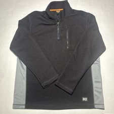Timberland PRO Men's Medium Studwall Quarter-Zip Fleece Black Pullover