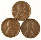 1920-D 1923 1925-D Lincoln Wheat Cents Lot of 3 Pennies 1c