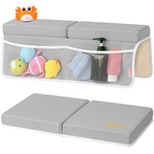 Bath Kneeler and Elbow Rest Pad Set, 1.5  Thick Bathtub Kneeling Mat