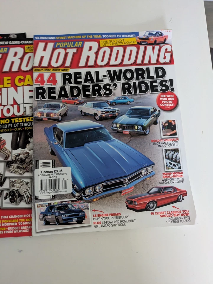 Popular Hot Rodding Machine Bundle 6 Issues Jan, Feb, Mar, April, May, June 2013 - Image 2 of 4