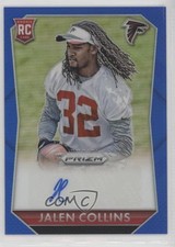 2015 Panini Prizm Rookie Signatures Blue 16/199 Jalen Collins #RS-JC Auto 0o9