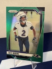 2024 Panini Prizm - Rookies Nate Wiggins #380 Green Prizm (RC)