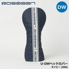 Rosasen 046-93301 U-Dw Head Cover For Driver Navy 098 Compatible With 460Cc Golf