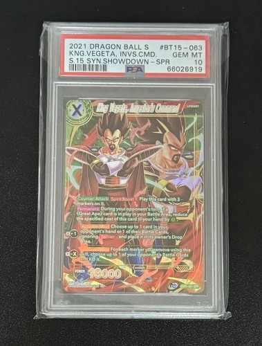 2021 King Vegeta, Invasion's Command #BT15-063
