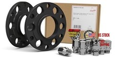 2 Pcs Hub Centric Billet Wheel Spacers Kit with Factory Style Lug Kit Chrome