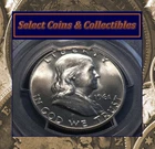 1961-D PCGS Graded MS64 Franklin 90% Silver Half Dollar 50C #1358